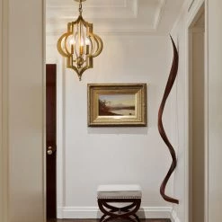 Staunton And Henry Moroccan Style Brass Pendant Light Lighting