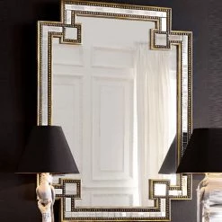 Staunton And Henry Elise Art Deco Frame Wall Mirror Wall Decor