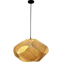 Staunton And Henry Lighting Modern Bamboo Entwined Ceiling Light