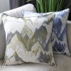Staunton And Henry Alpine Blue Mountains Throw Cushion