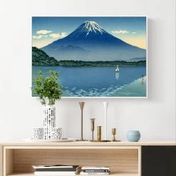 Staunton And Henry Japanese Wave Wall Art With Frame 18 Staunton And Henry Japanese Wave Wall Art With Frame