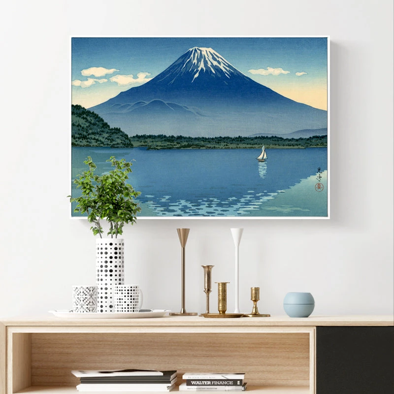 Staunton And Henry Japanese Wave Wall Art With Frame 4 Staunton And Henry Japanese Wave Wall Art With Frame