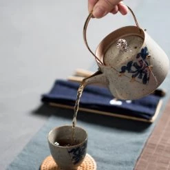 Staunton And Henry Japanese Faux Kintsugi Tea Pot Kitchen