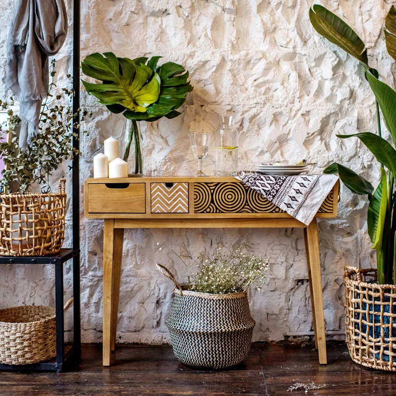 Staunton And Henry Arvil Solid Wood Console Table With Drawers Furniture 1 Staunton And Henry Arvil Solid Wood Console Table With Drawers Furniture