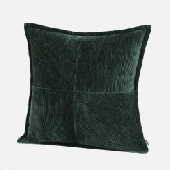 Staunton And Henry Dark Green Accent Throw Cushion