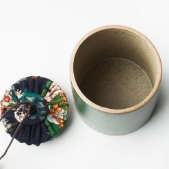 Staunton And Henry Kitchen Jade Green Oriental Tea Canister