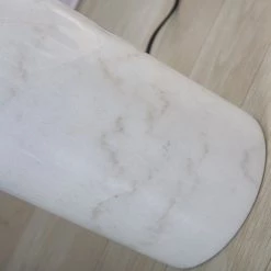 Staunton And Henry Franz Modern Gold Floor Lamp With Marble Base