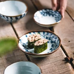 Staunton And Henry Kitchen Akari Blue And White Japanese Sauce Dish