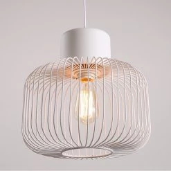 Staunton And Henry Modern Cage Pendant Light Lighting