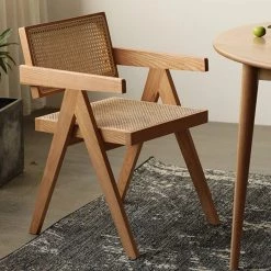 Staunton And Henry Replica Chandigarh Solid Wood Dining Chair