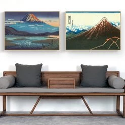Staunton And Henry Japanese Wave Wall Art With Frame 17 Staunton And Henry Japanese Wave Wall Art With Frame