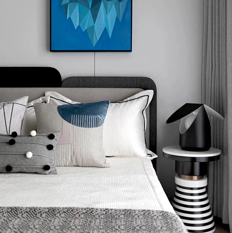 Staunton And Henry Modern Steel Blue And Gray Throw Cushion Home Accessories 3 Staunton And Henry Modern Steel Blue And Gray Throw Cushion Home Accessories