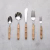 Staunton And Henry Bamboo Handle Cutlery Set