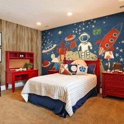 Staunton And Henry Outer Space Kids Wall Mural