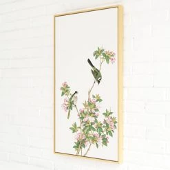 Staunton And Henry Wall Decor Oriental Birds Wall Art With Frame