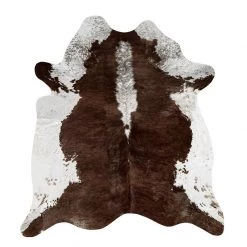 Staunton And Henry Premium Brown And White Faux Cowhide Rug 25 Staunton And Henry Premium Brown And White Faux Cowhide Rug