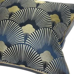 Staunton And Henry Home Accessories Modern Sapphire Cushion Cover