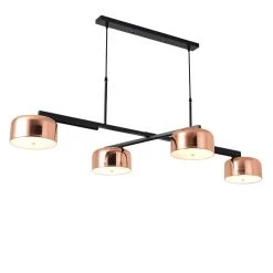 Staunton And Henry Modern Copper Island Pendant Light