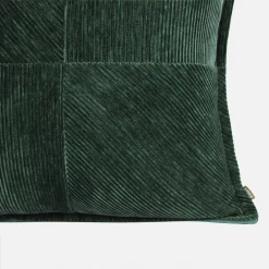Staunton And Henry Dark Green Accent Throw Cushion