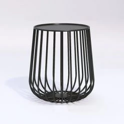 Staunton And Henry Furniture Round Metal Frame Side Table 7 Staunton And Henry Furniture Round Metal Frame Side Table