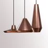 Staunton And Henry Lighting Geometric Copper Pendant Light
