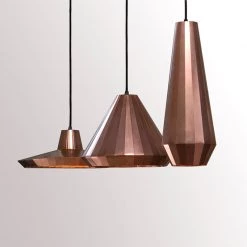 Staunton And Henry Lighting Geometric Copper Pendant Light
