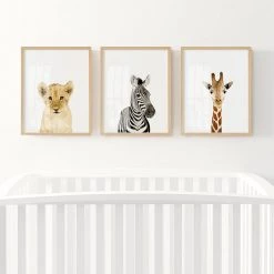 Staunton And Henry Wall Decor Animal Wall Arts For Kids Room
