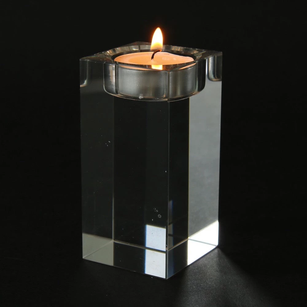 Staunton And Henry Home Accessories Cubik Glass Candle Holders 3 Staunton And Henry Home Accessories Cubik Glass Candle Holders