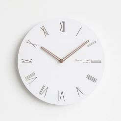Staunton And Henry Wall Decor White Nordic Wall Clock
