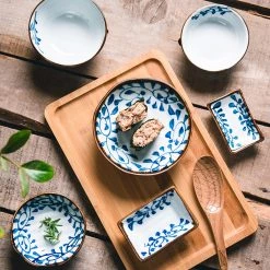 Staunton And Henry Kitchen Akari Blue And White Japanese Sauce Dish