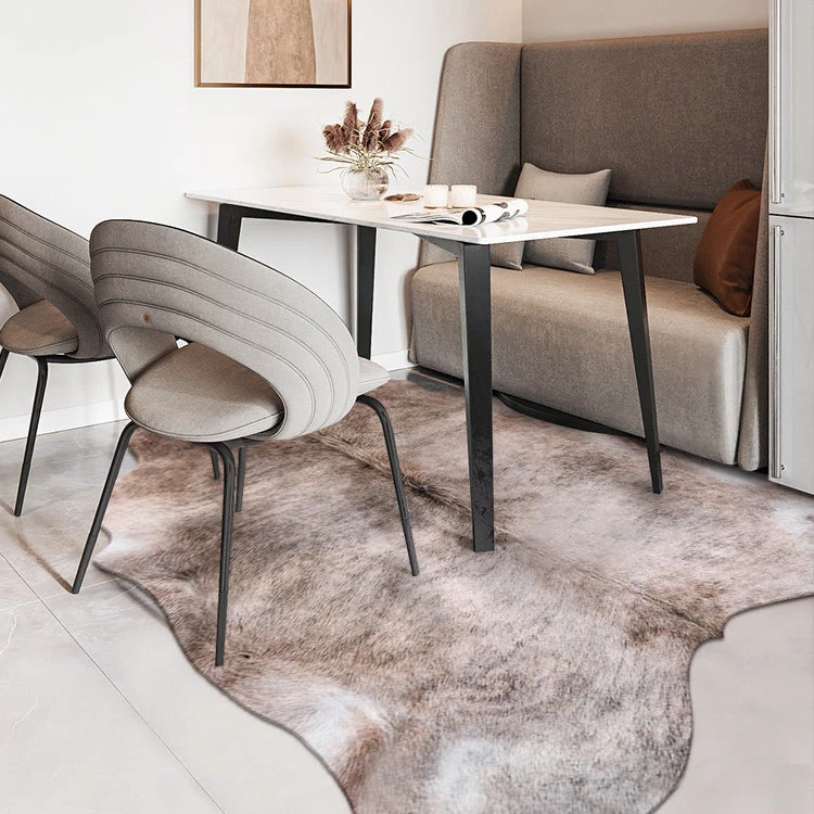 Staunton And Henry Premium Tricolor Brown Faux Cowhide Rug 1 Staunton And Henry Premium Tricolor Brown Faux Cowhide Rug