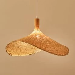Staunton And Henry Modern Straw Hat Ceiling Light Lighting 9 Staunton And Henry Modern Straw Hat Ceiling Light Lighting