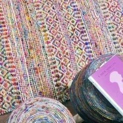 Staunton And Henry Haras Multicolored Area Rug