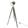 Staunton And Henry Lighting Wood Tripod Spotlight Floorlamp
