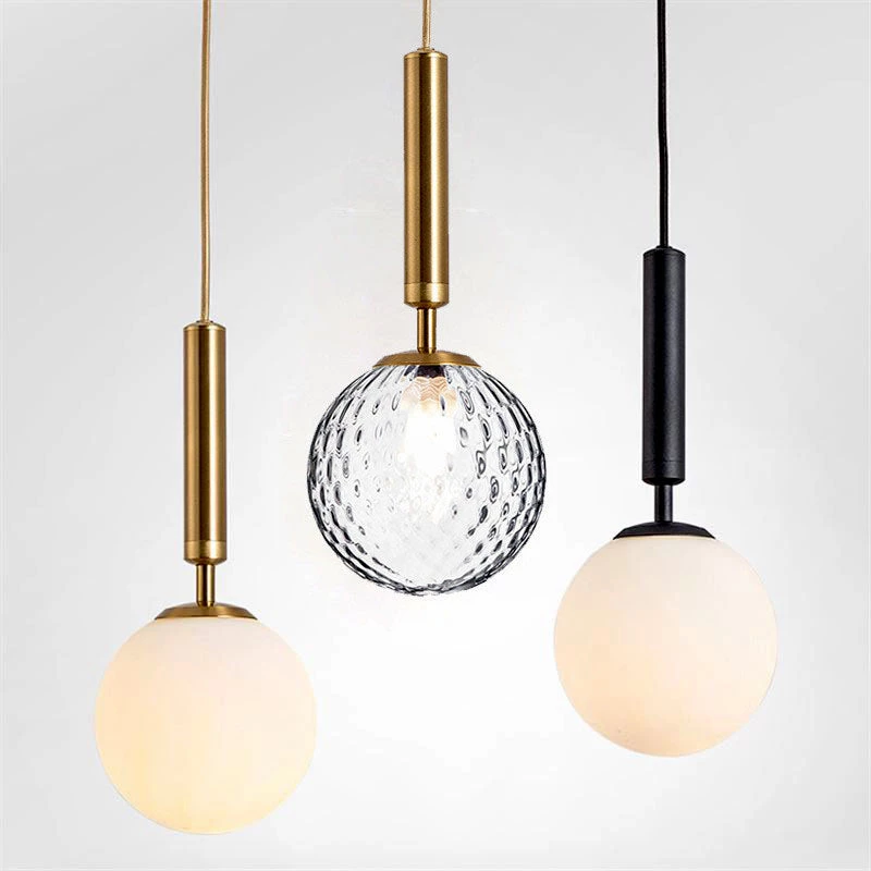 Staunton And Henry Lighting Dimpled Glass Globe Pendant Light 2 Staunton And Henry Lighting Dimpled Glass Globe Pendant Light
