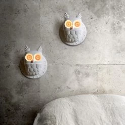 Staunton And Henry Nordic Style Owl Wall Light Lighting