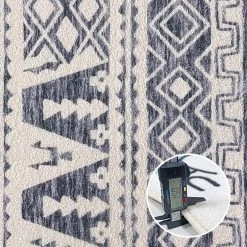 Staunton And Henry Modern Monochrome Tribal Rugs