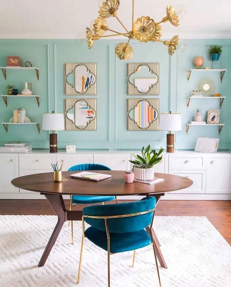 Staunton And Henry Oriental Window Frame Wall Mirror 4 Staunton And Henry Oriental Window Frame Wall Mirror