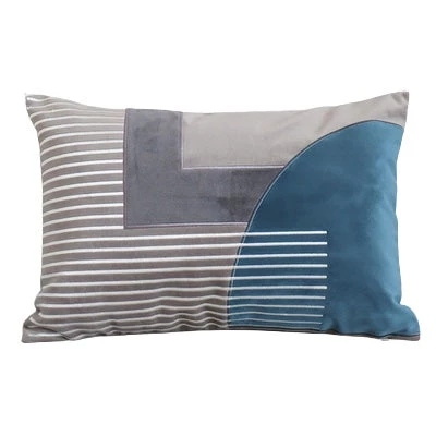 Staunton And Henry Modern Steel Blue And Gray Throw Cushion Home Accessories 5 Staunton And Henry Modern Steel Blue And Gray Throw Cushion Home Accessories