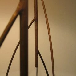 Staunton And Henry Lighting Studio Vayehi Roza Wood Veneer Floor Lamp