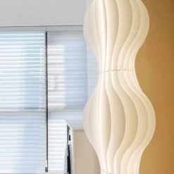 Staunton And Henry Aurora White Floor Lamp