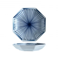 Staunton And Henry Modern Oriental Blue And White Serving Dish Kitchen