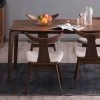 Staunton And Henry Sabrina Walnut Rectangle Dining Table