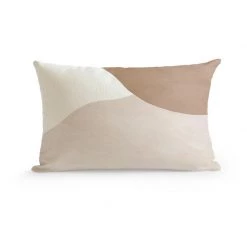 Staunton And Henry Abstract Beige Throw Cushion Home Accessories