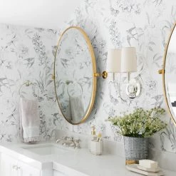 Staunton And Henry Monochrome Forest Wall Mural Wall Decor