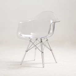 Staunton And Henry Eames DSW Style Clear Chair Furniture