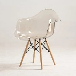 Staunton And Henry Eames DSW Style Clear Chair Furniture