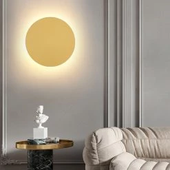 Staunton And Henry Lighting Eclipse Round Wall Light 12 Staunton And Henry Lighting Eclipse Round Wall Light