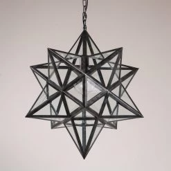 Staunton And Henry Lighting Star Pendant Chandelier
