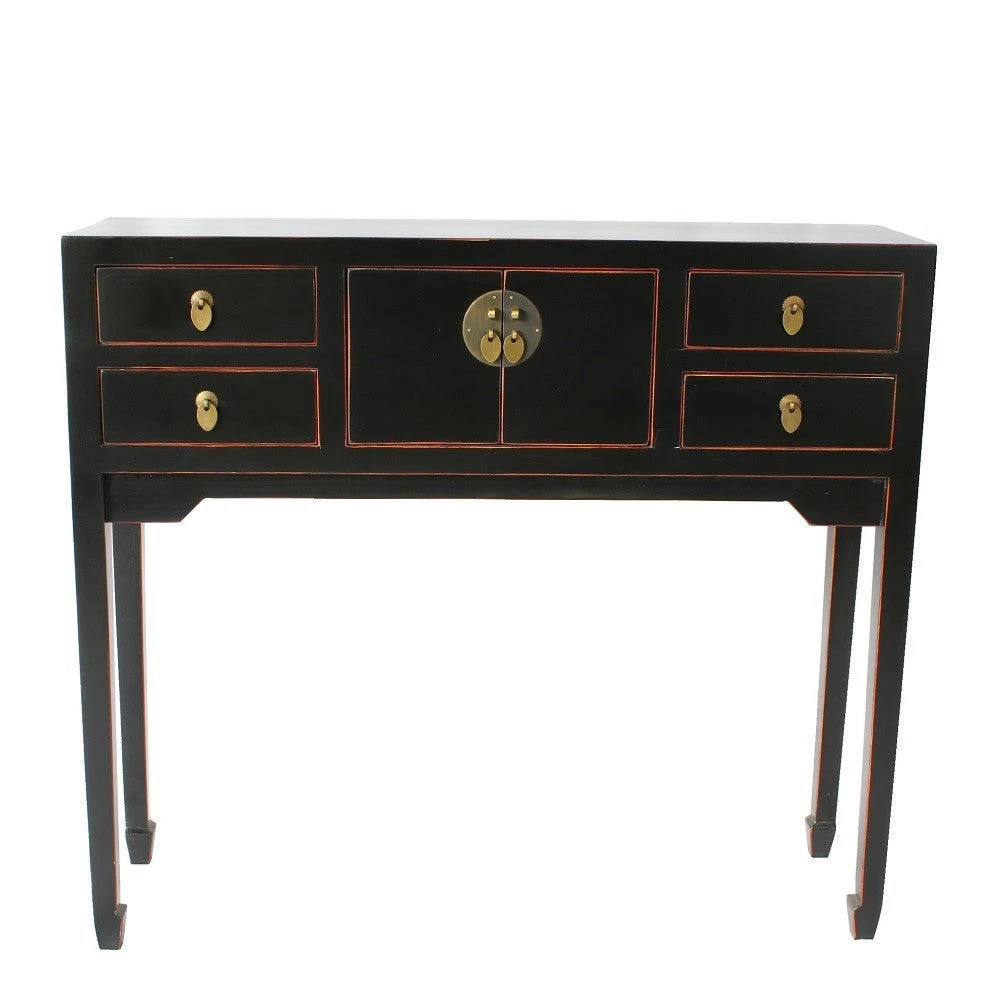 Staunton And Henry Modern Chinoiserie Console Table 3 Staunton And Henry Modern Chinoiserie Console Table